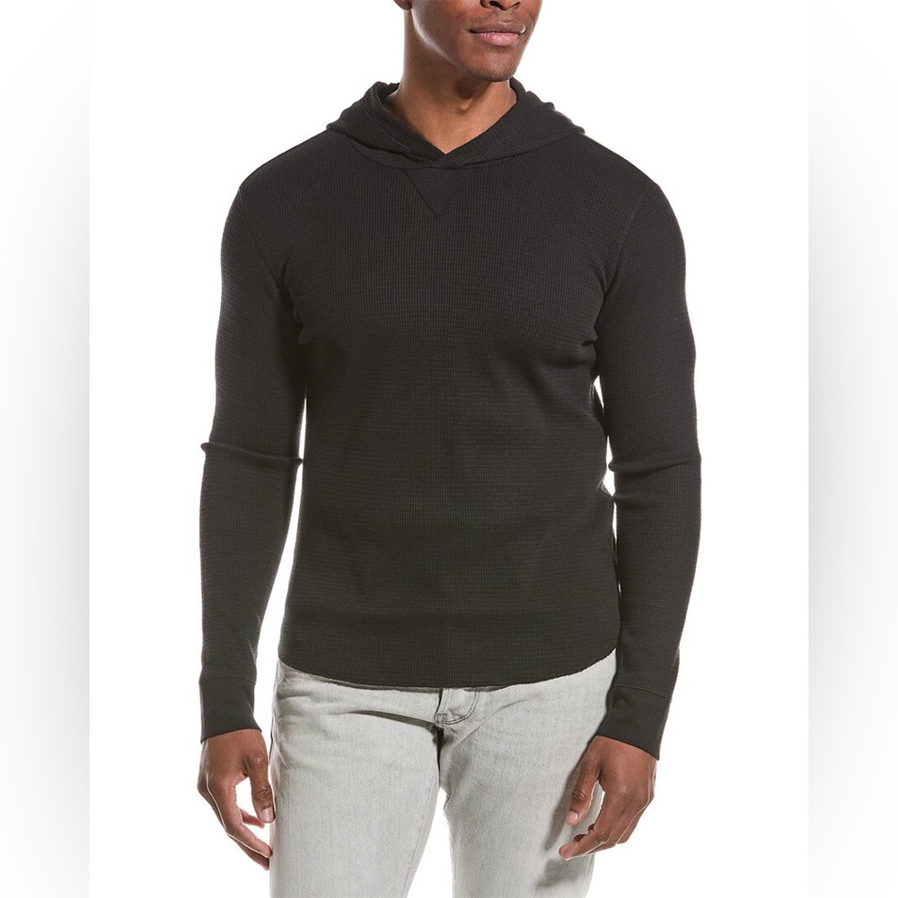 Mens Vince thermal hoodie